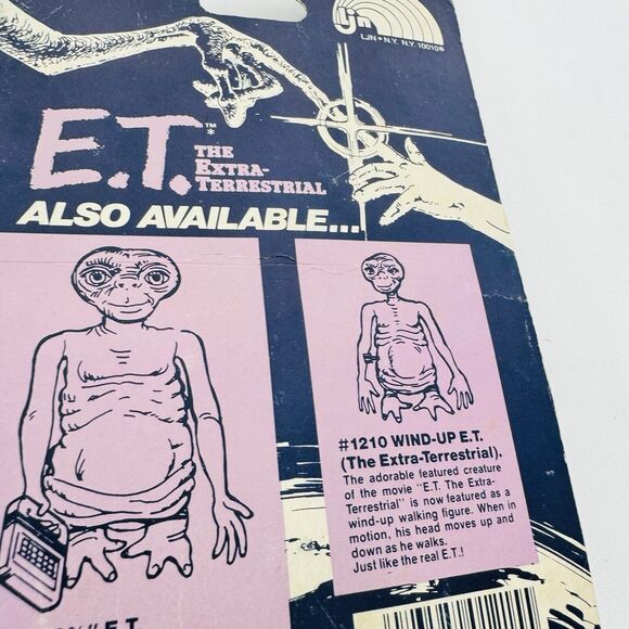 5 for $25| LJN Collectibles ET The Extra Terrestrial Holding Flower Pot 1982 - Picture 5 of 9